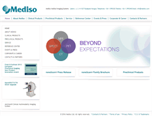Tablet Screenshot of mediso.hu